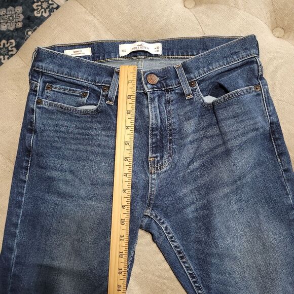 Hollister Skinny Jeans Epic Flex Medium Wash Mens 30x32 - Picture 8 of 9